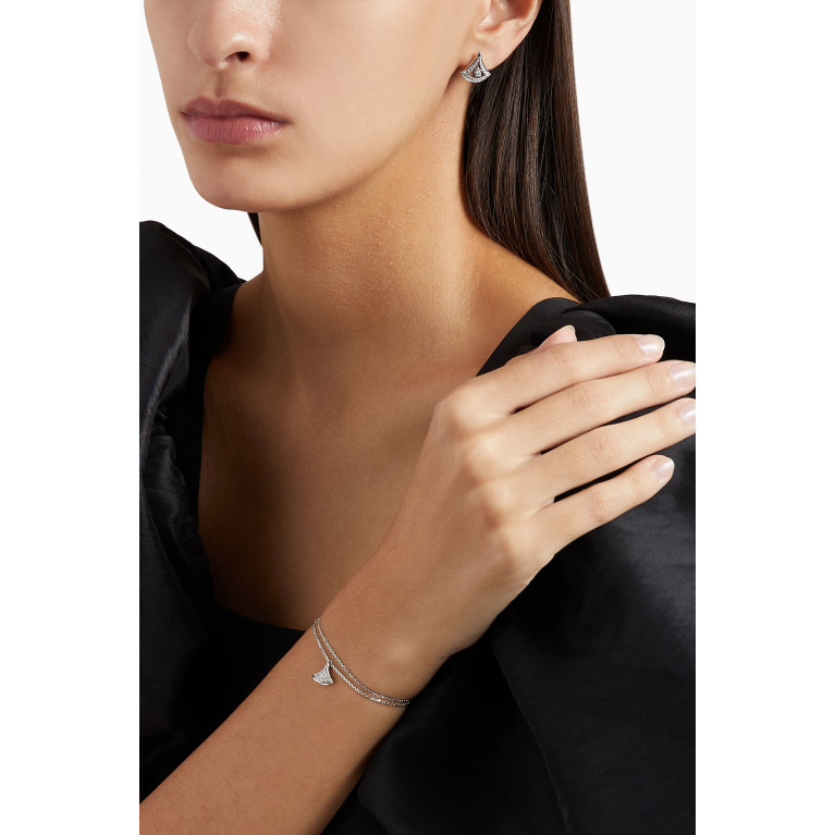 Bvlgari - Divas' Dream Diamond Pavé Bracelet in 18kt White Gold
