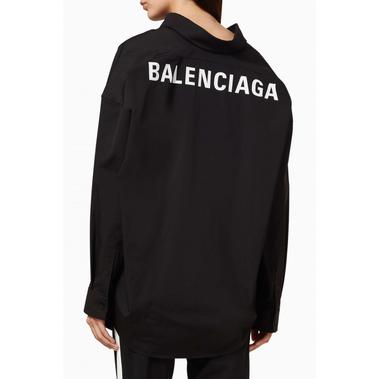 Balenciaga - Cocoon Swing Shirt in Cotton Poplin