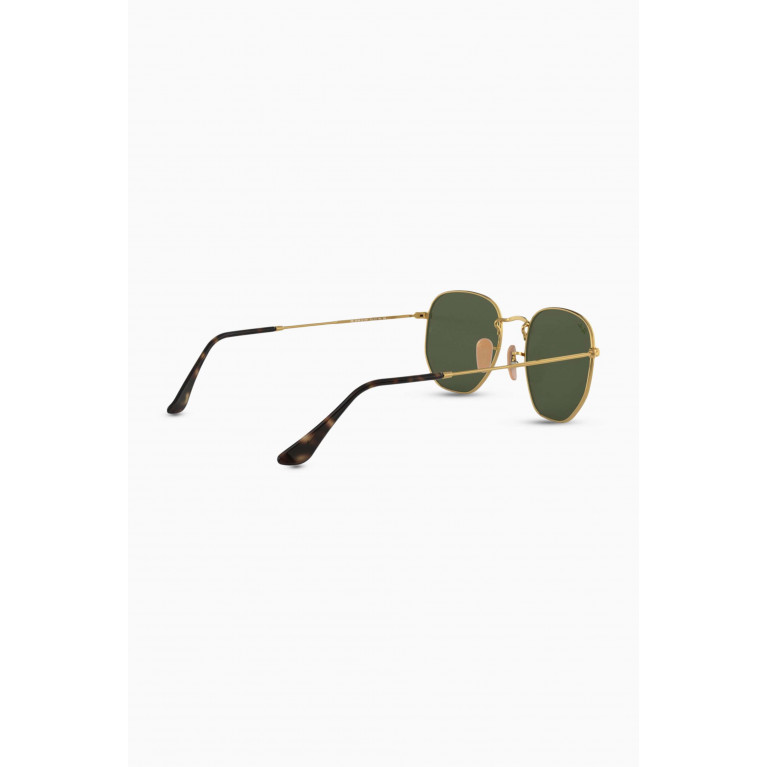 Ray-Ban - Hexagonal Flat Gradient Polarized Sunglasses