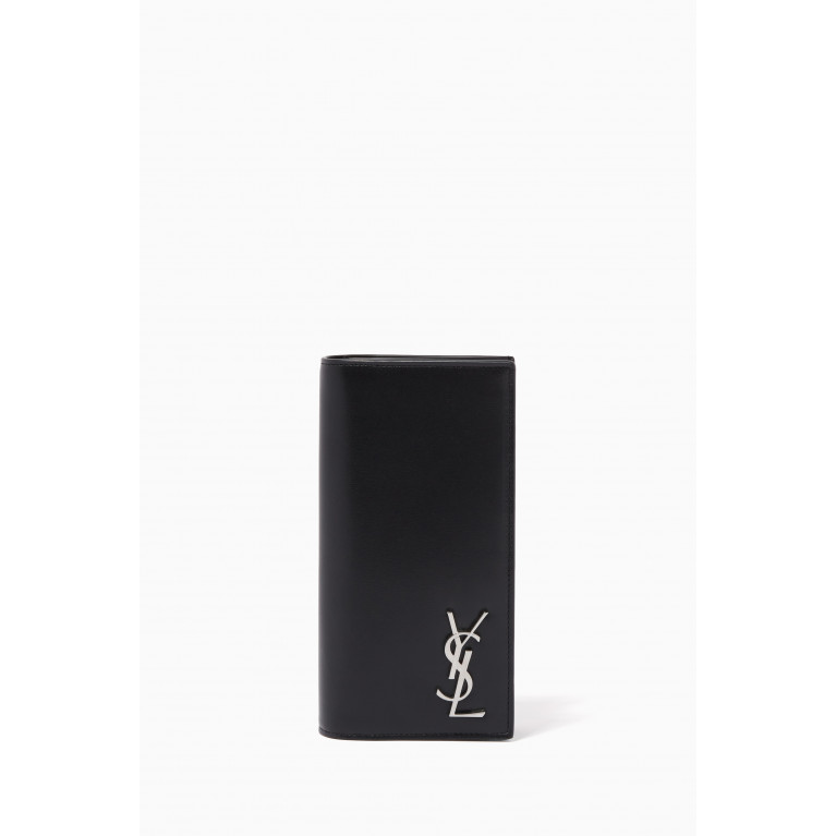 Saint Laurent - Monogram Continental Wallet in Smooth Leather