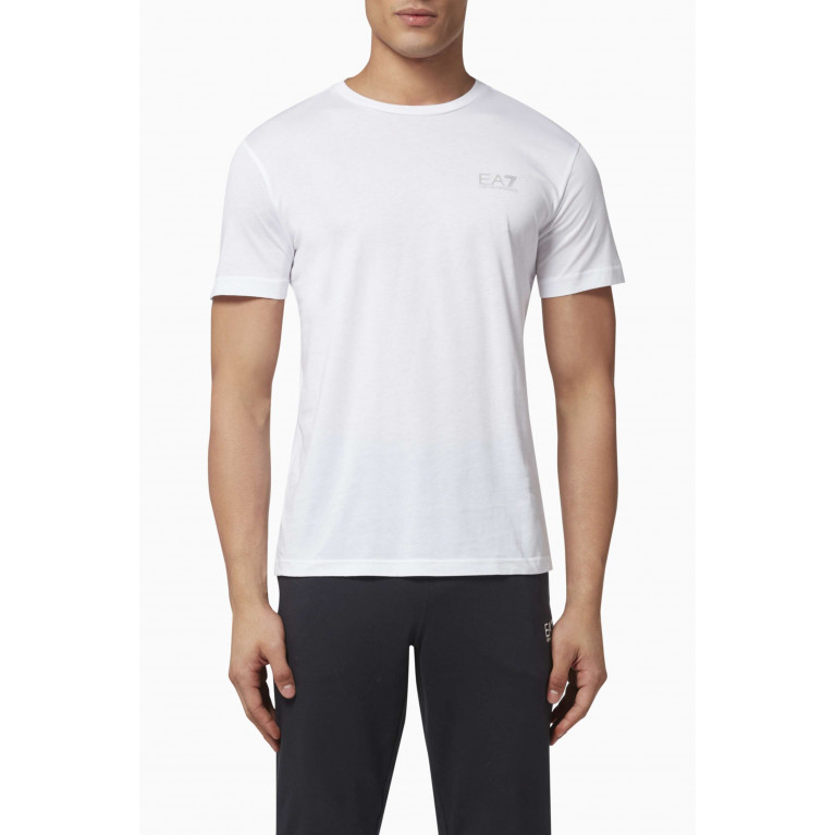 Emporio Armani - EA7 Train Core Jersey T-Shirt White