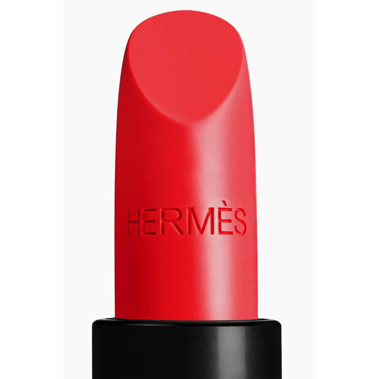 Hermes - 66 Rouge Piment Rouge Hermès Satin Lipstick Refill, 3.5g