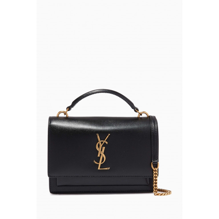 Saint Laurent - Sunset Chain Wallet in Smooth Leather