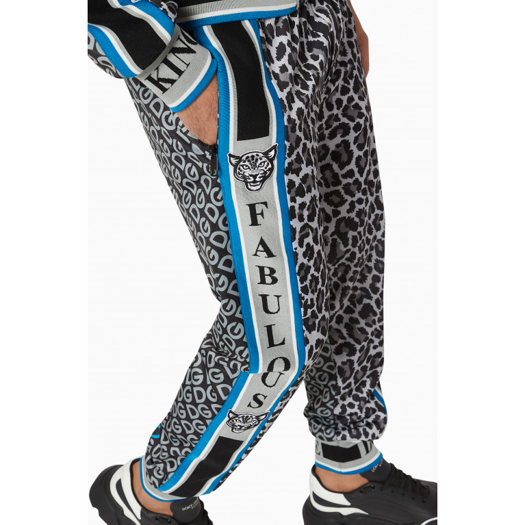 Dolce & Gabbana - Leopard Jersey Sweatpants
