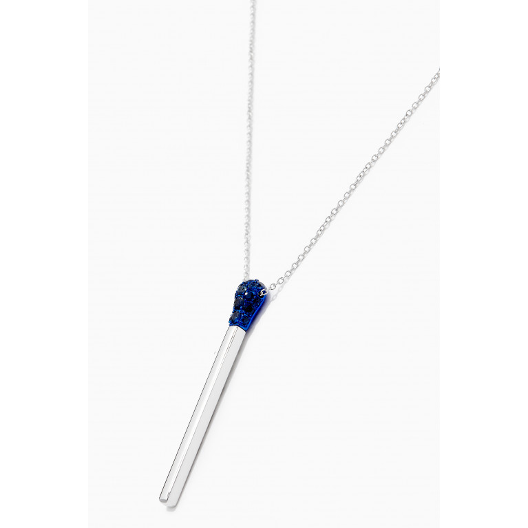 Jacob & Co. - Match Blue Sapphire Necklace in 18kt White Gold
