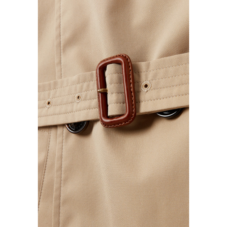 Burberry - Cotton Gabardine Trench Coat