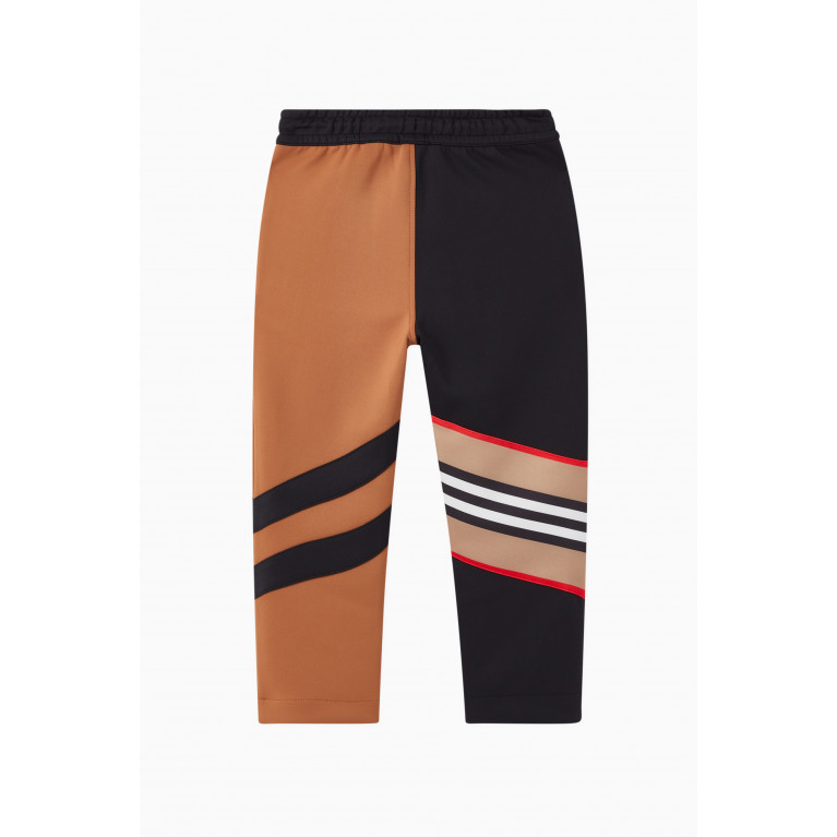 Burberry - Icon Stripe Detail Jersey Trackpants
