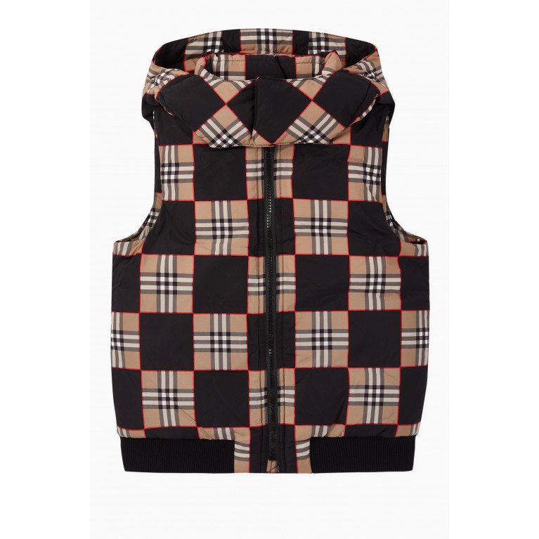 Burberry - Burberry - Chequer Down-Filled Puffer Gilet