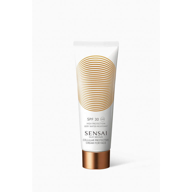 Sensai - Silky Bronze Cellular Protective Cream For Face SPF30, 50ml
