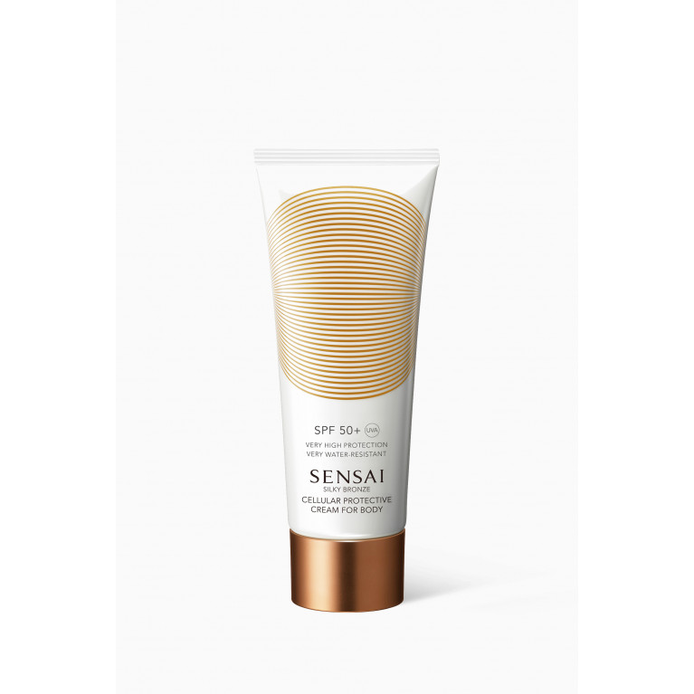 Sensai - Silky Bronze Cellular Protective Cream For Body SPF50+, 150ml