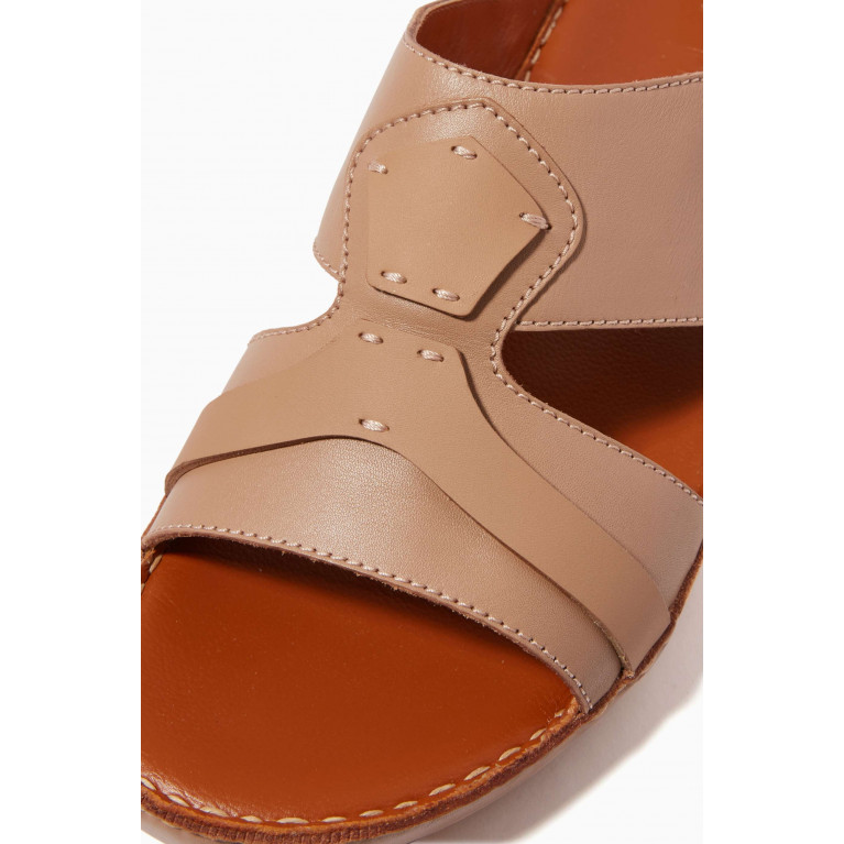 Private Collection - Peninsula Sandals in Softcalf Neutral