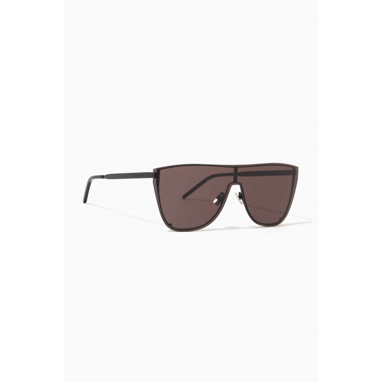 Saint Laurent - S1 Shield Rimless Sunglasses