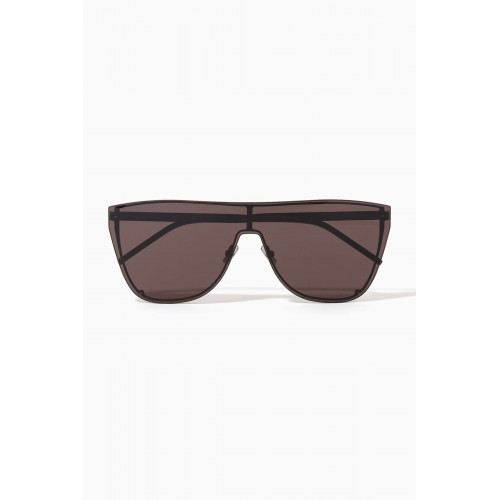 Saint Laurent - S1 Shield Rimless Sunglasses
