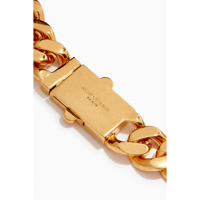 Saint Laurent - Chain Necklace in Brass