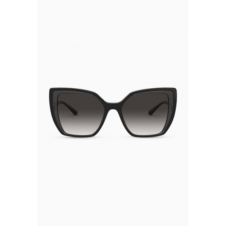 Dolce & Gabbana - Line Cat-Eye Sunglasses in Nylon Fiber