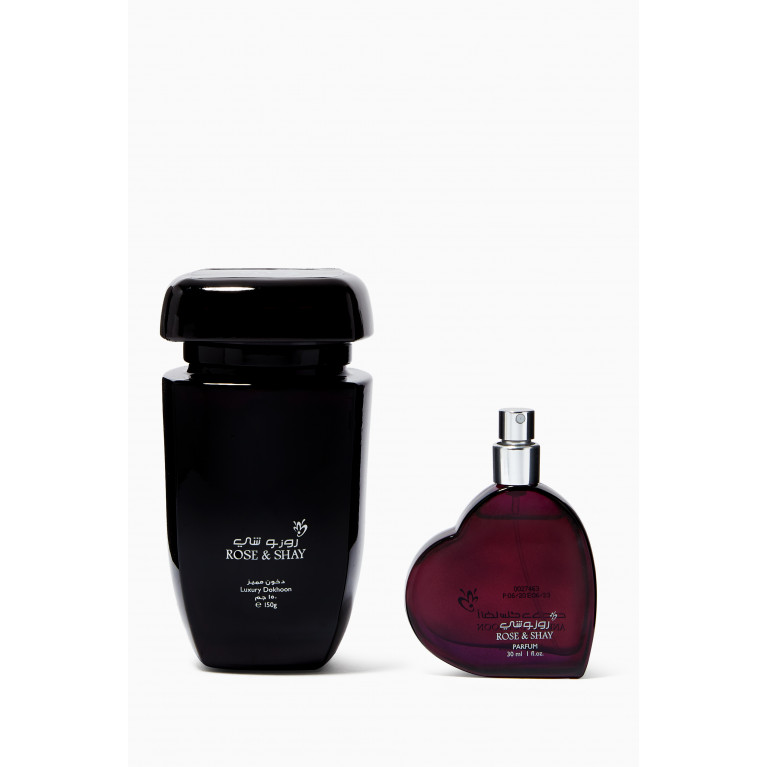 Anfasic Dokhoon - Rose & Shay Dokhoon, 150g + 30ml Perfume Spray