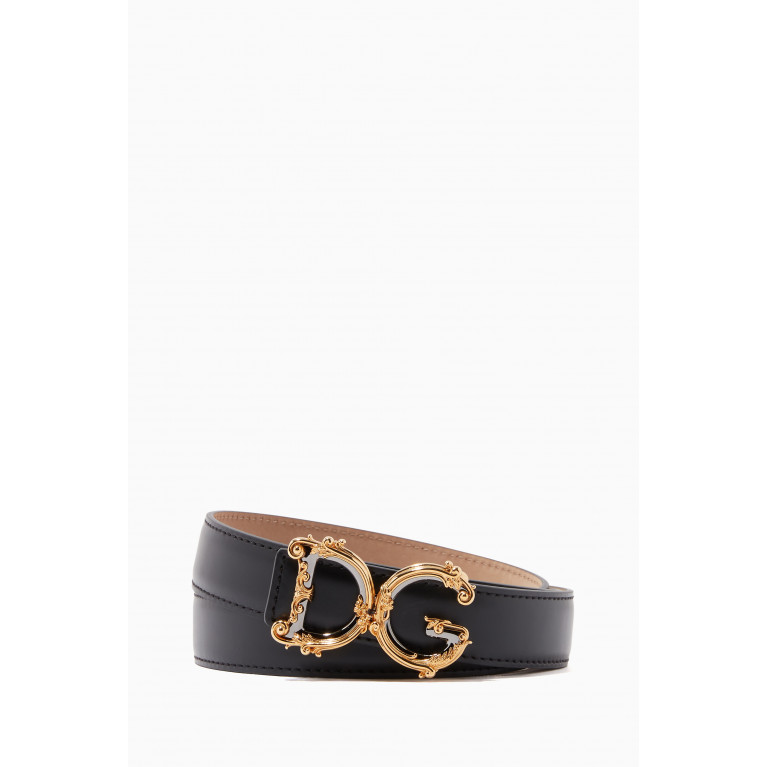 Dolce & Gabbana - DG Girl Belt in Leather
