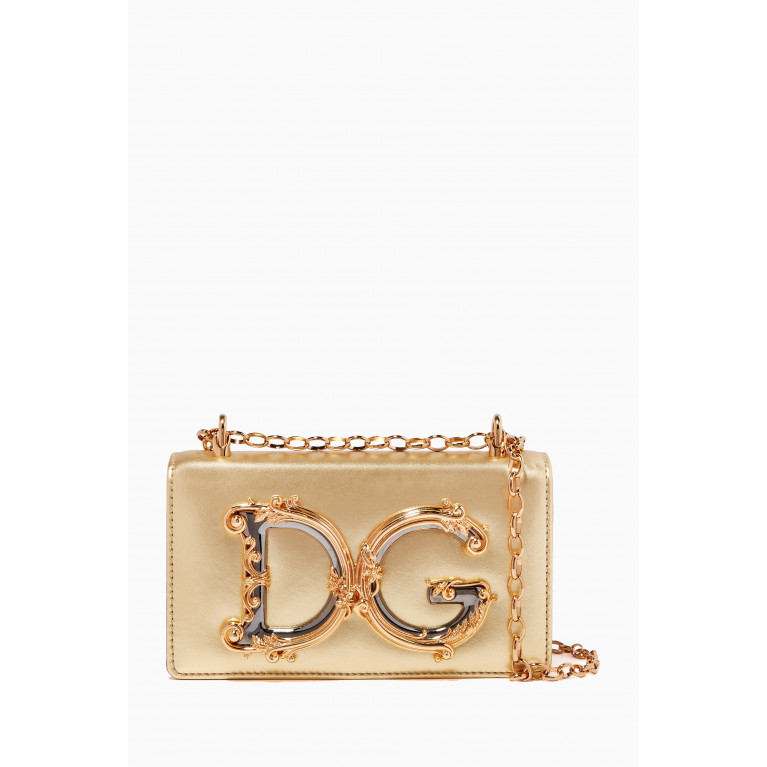 Dolce & Gabbana - Small DG Girl Crossbody Bag in Nappa