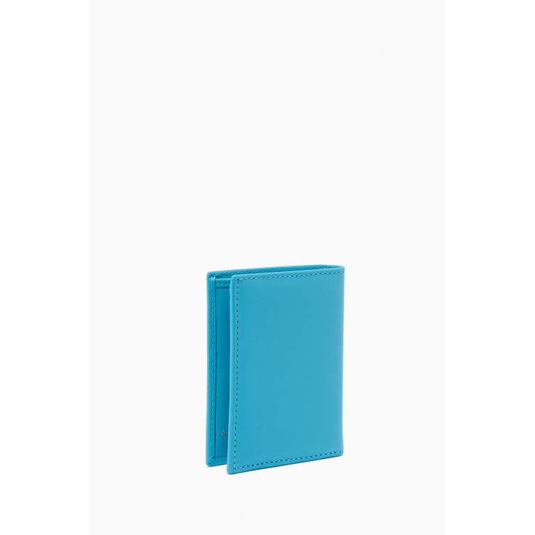 Comme des Garçons - Classic Wallet in Leather Blue