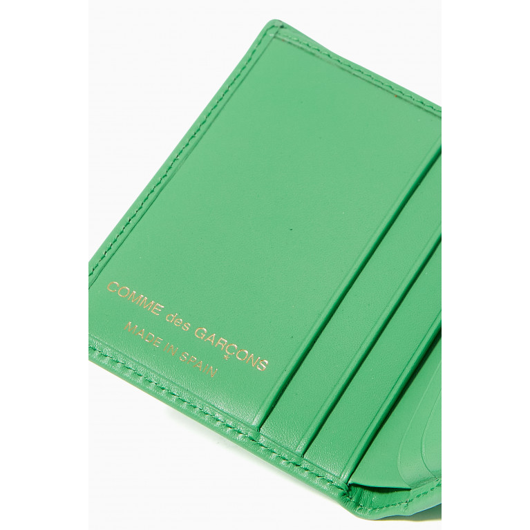 Comme des Garçons - Classic Wallet in Leather Green