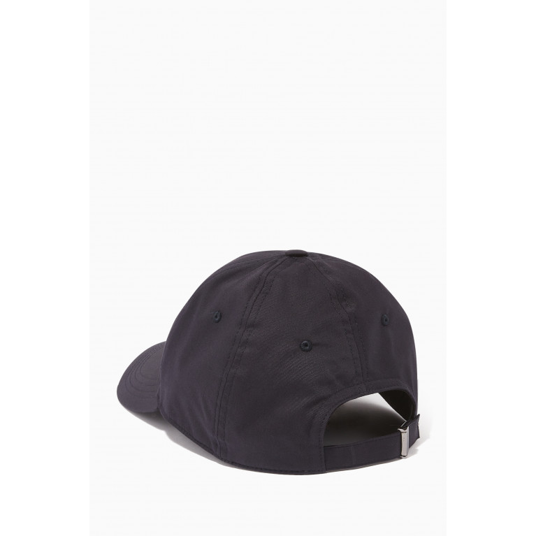 Dolce & Gabbana - Baseball Cap with DG Patch in Cotton Twill Blue