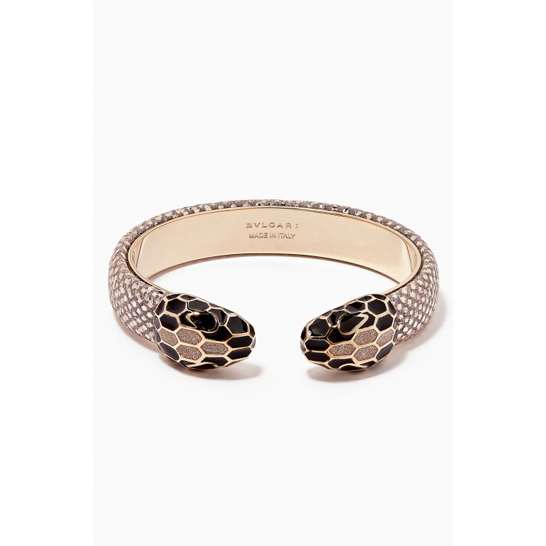 Bvlgari - Serpenti Forever Bracelet in Karung Leather Multicolour
