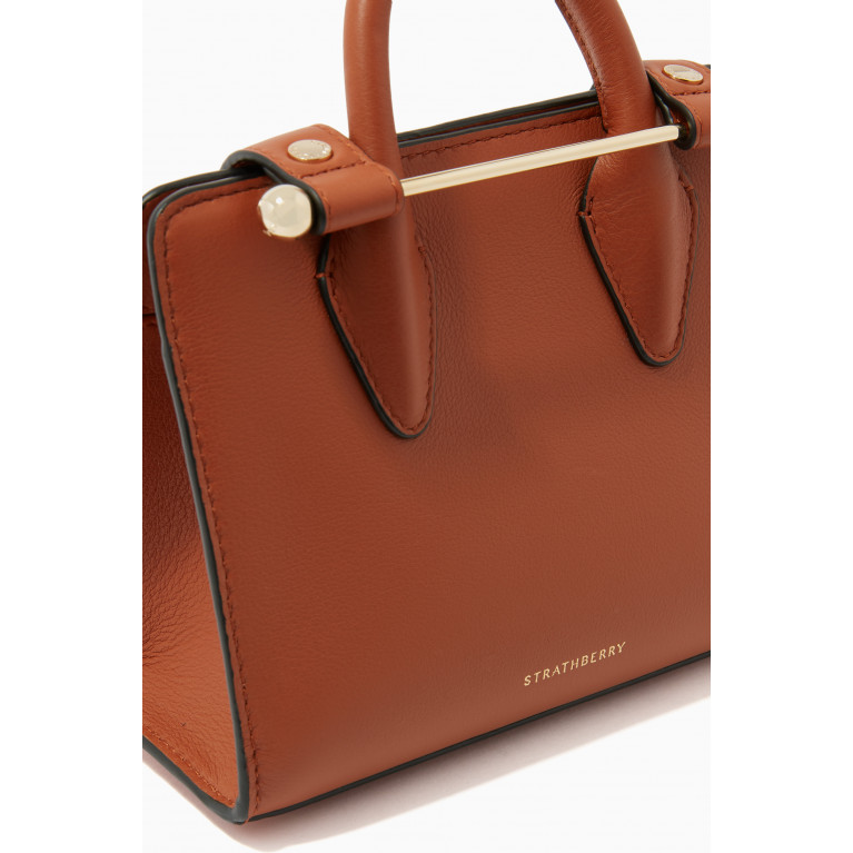 Strathberry - Nano Tote Bag in Leather