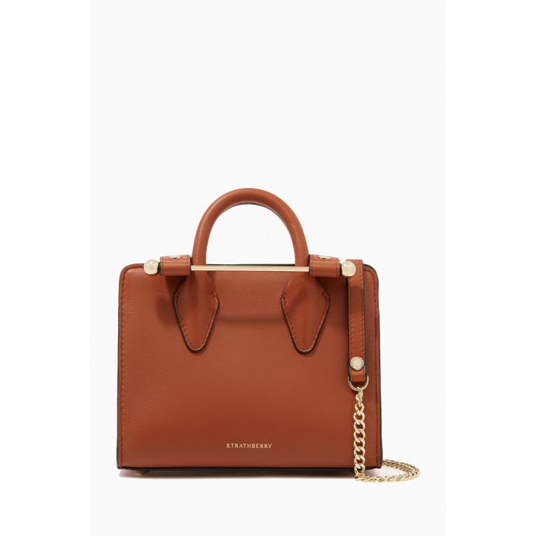 Strathberry - Nano Tote Bag in Leather