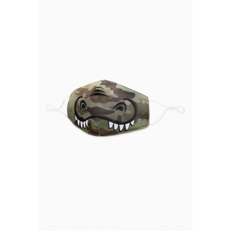 OMG Accessories - Gator Printed Face Mask