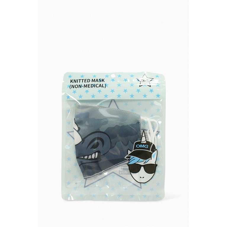 OMG Accessories - Rhino Printed Face Mask