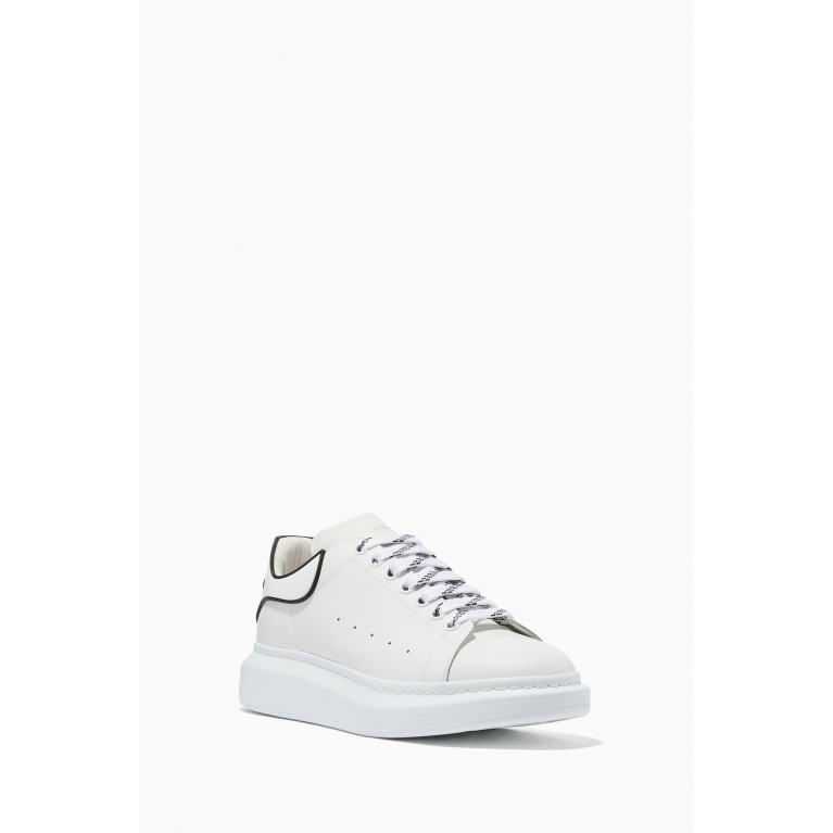 Alexander McQueen - Oversized Sneakers in Leather Multicolour