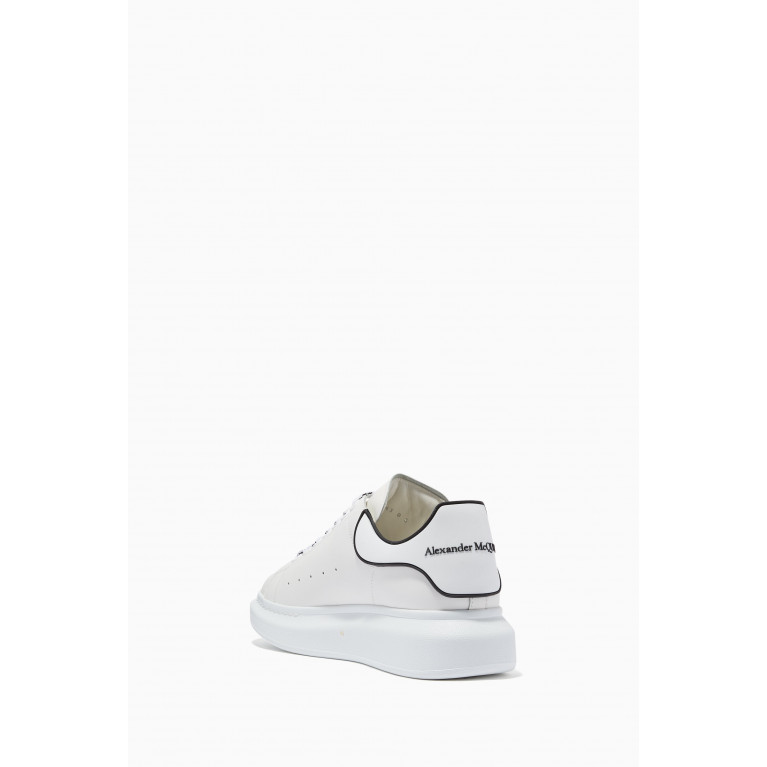 Alexander McQueen - Oversized Sneakers in Leather Multicolour