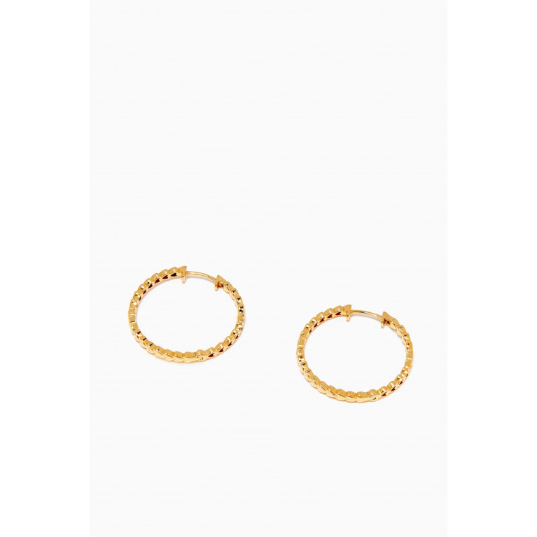 MKS Jewellery - Love Always Earrings in 18kt Yellow Gold