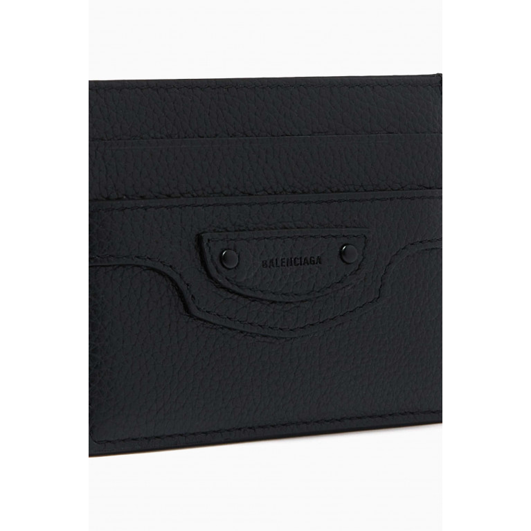 Balenciaga - Neo Classic Cardholder in Grained Calfskin