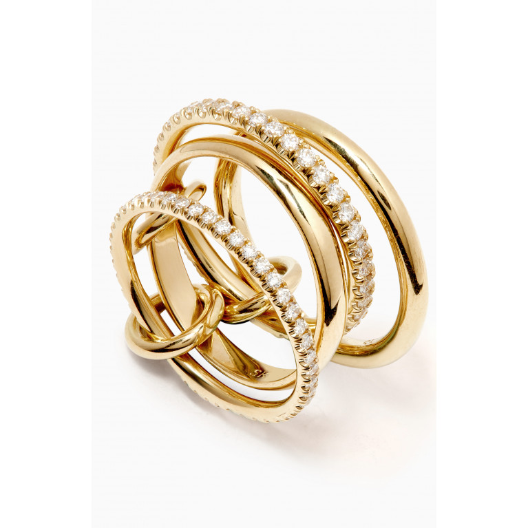 Spinelli Kilcollin - Polaris Diamond Ring in 18kt Yellow Gold