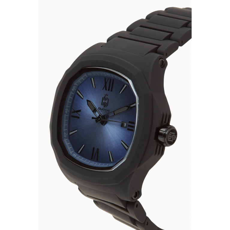 Saatchi - Verona Japanese Quartz Watch Blue