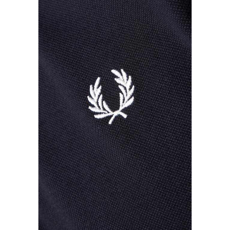 Fred Perry - Twin Tipped Cotton Piqué Polo Blue