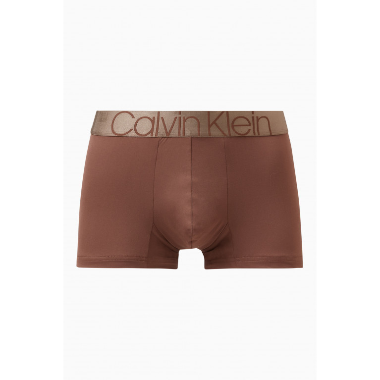 Calvin Klein - Icon Low-rise Trunks in Microfibre-jersey