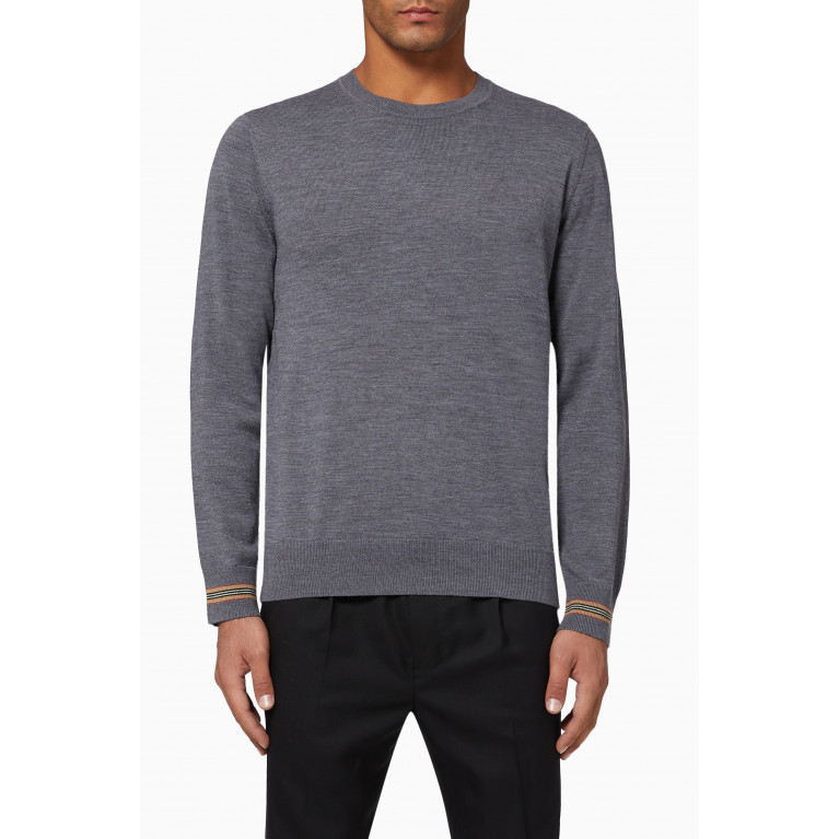 Burberry - Icon Stripe Merino Wool Sweater