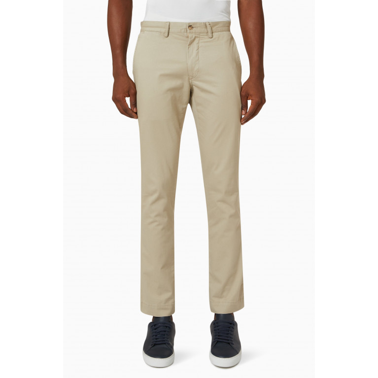 Polo Ralph Lauren - Stretch Slim Fit Chino Trousers Neutral
