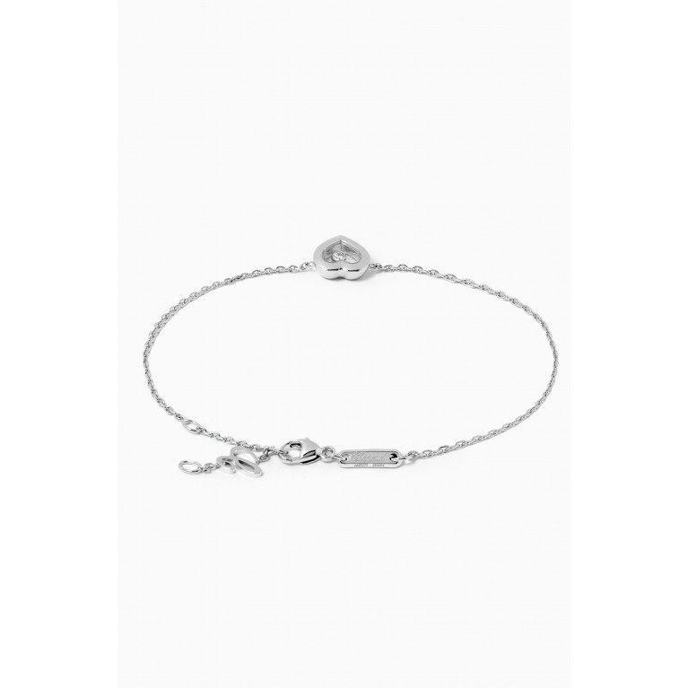 Chopard - Happy Diamonds Icons Bracelet in 18kt White Gold