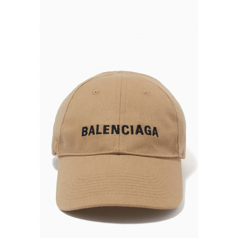 Balenciaga - Logo Cap in Cotton Neutral