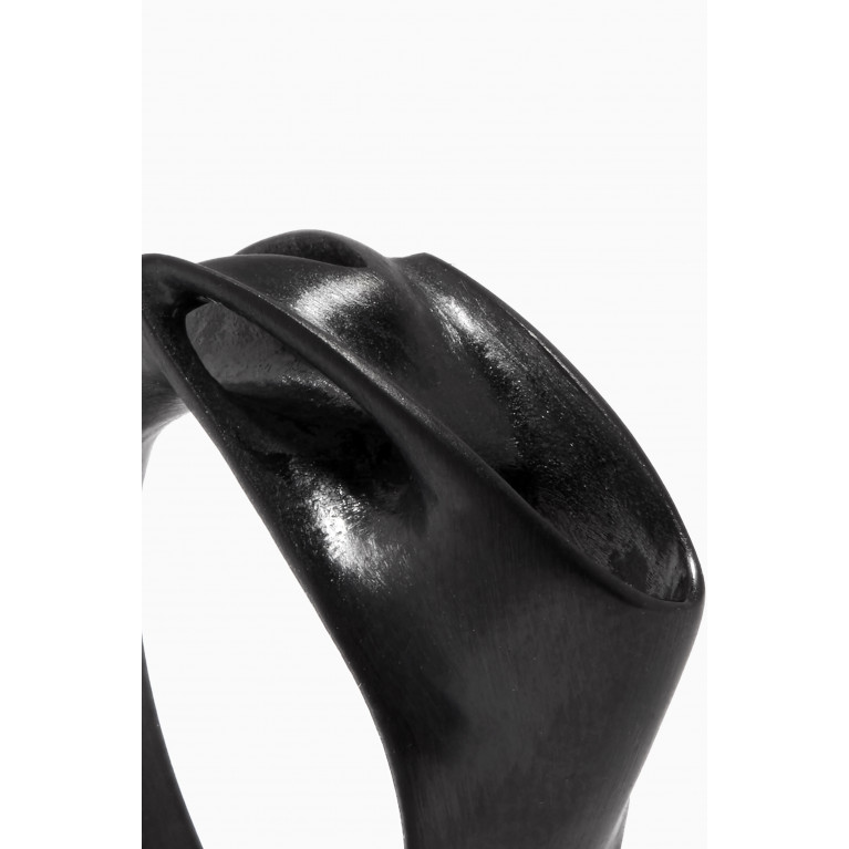 Tateossian - x Zaha Hadid Design Twisted Ring in Stainless Steel