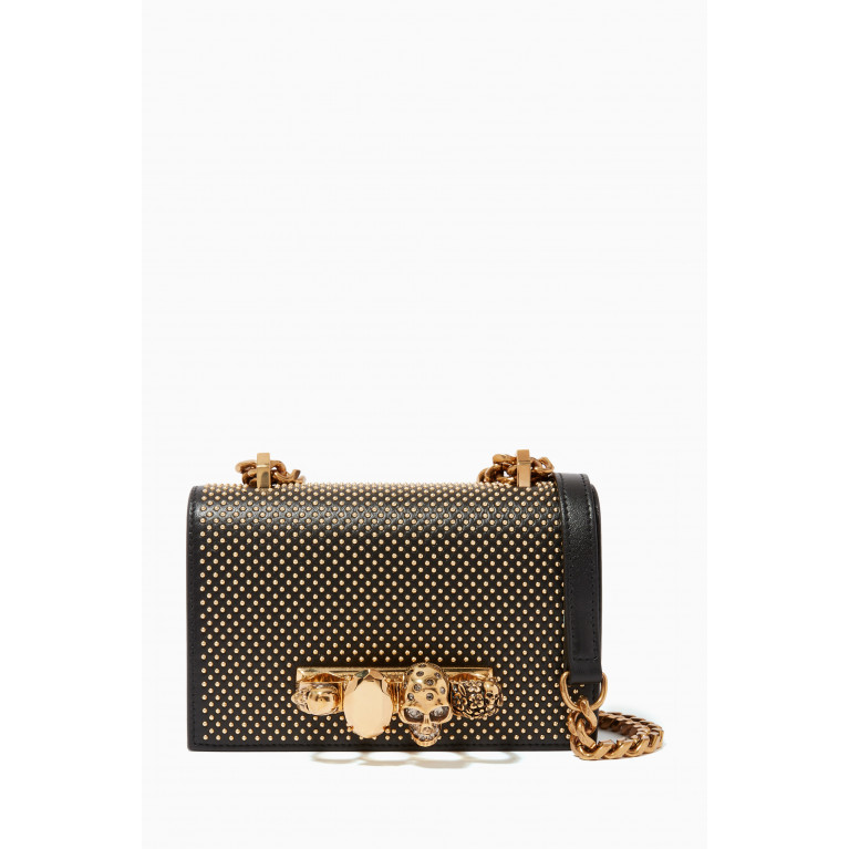 Alexander McQueen - Mini Jewelled Satchel in Nappa Leather