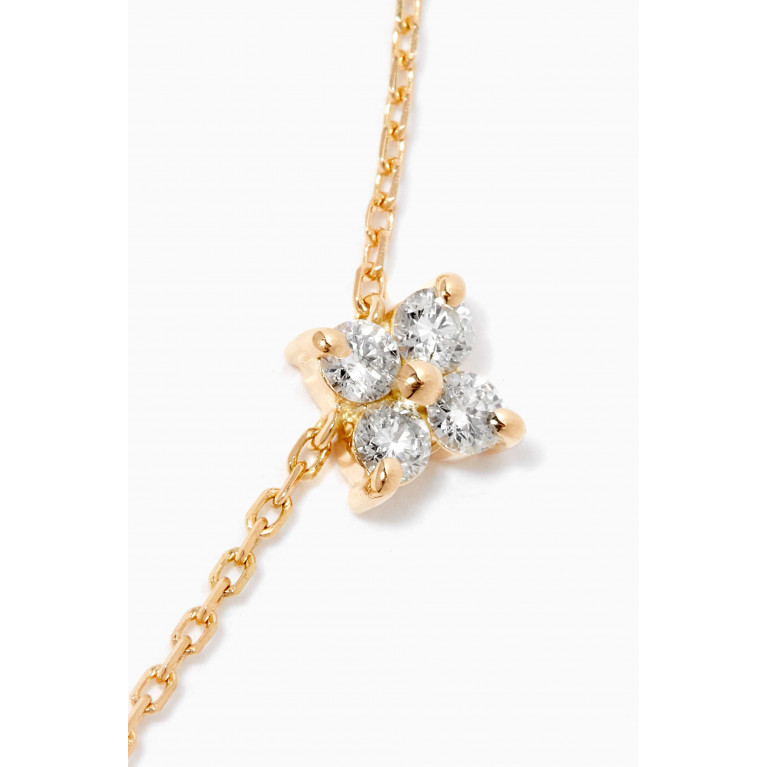Aquae Jewels - Constellation Fairy Diamond Choker in 18kt Yellow Gold