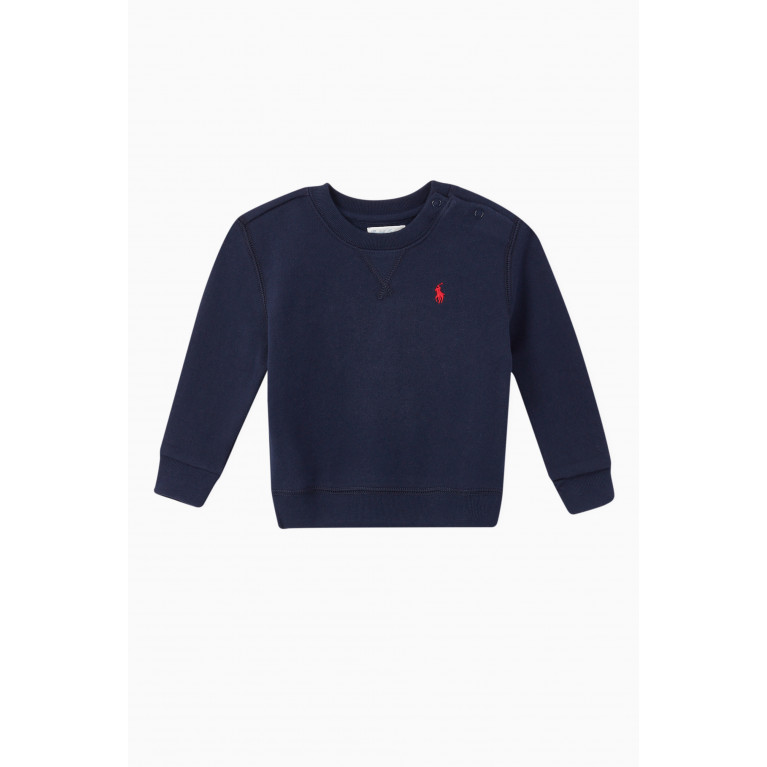 Polo Ralph Lauren - Cotton-Blend Fleece Sweatshirt