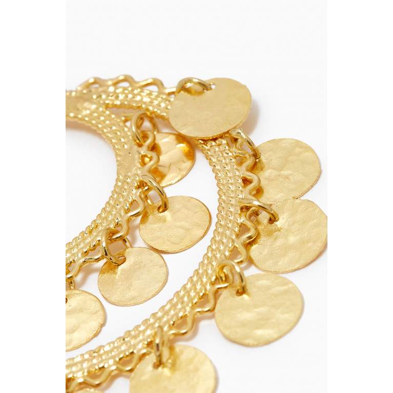 Dima Jewellery - Medium Falah Earrings in 18kt Gold