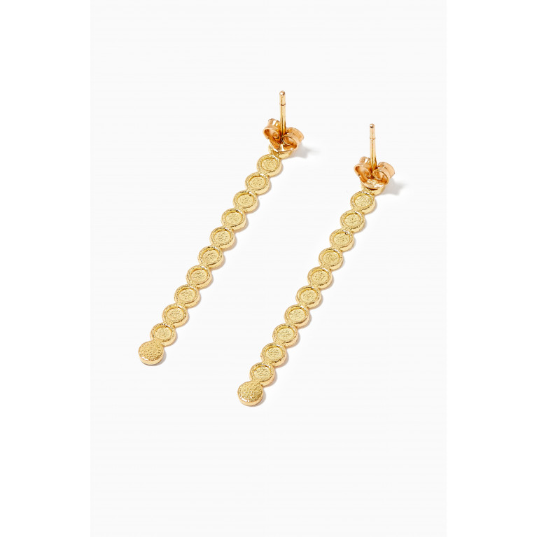 Dima Jewellery - The Charming Strand Diamond Earrings in 18kt Gold