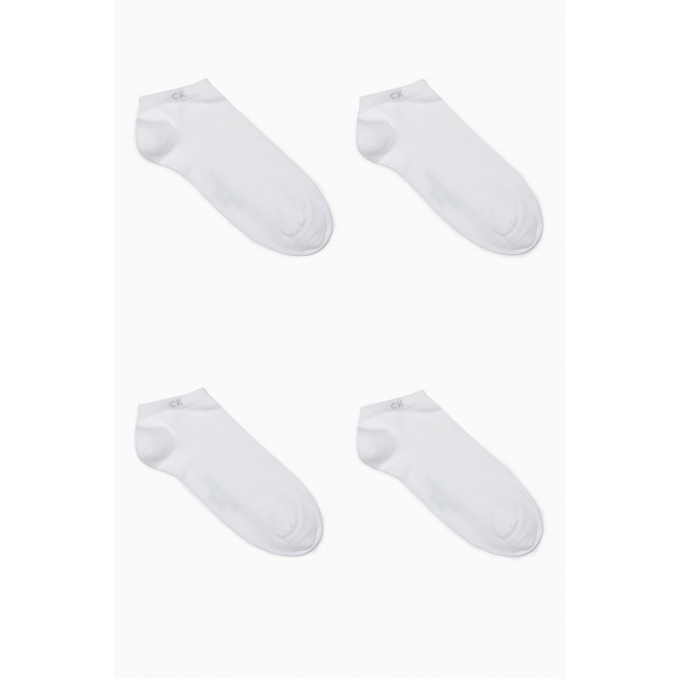Calvin Klein - Low Socks in Cotton, Set of Two