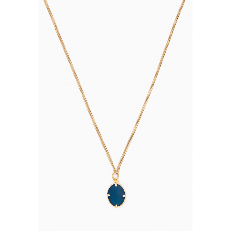 Miansai - Portal Necklace in Gold Vermeil